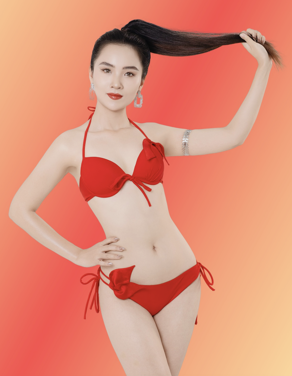 Thí sinh Hoa hậu Du lịch Bản sắc Việt Nam diện bikini khoe dáng nóng bỏng- Ảnh 7.