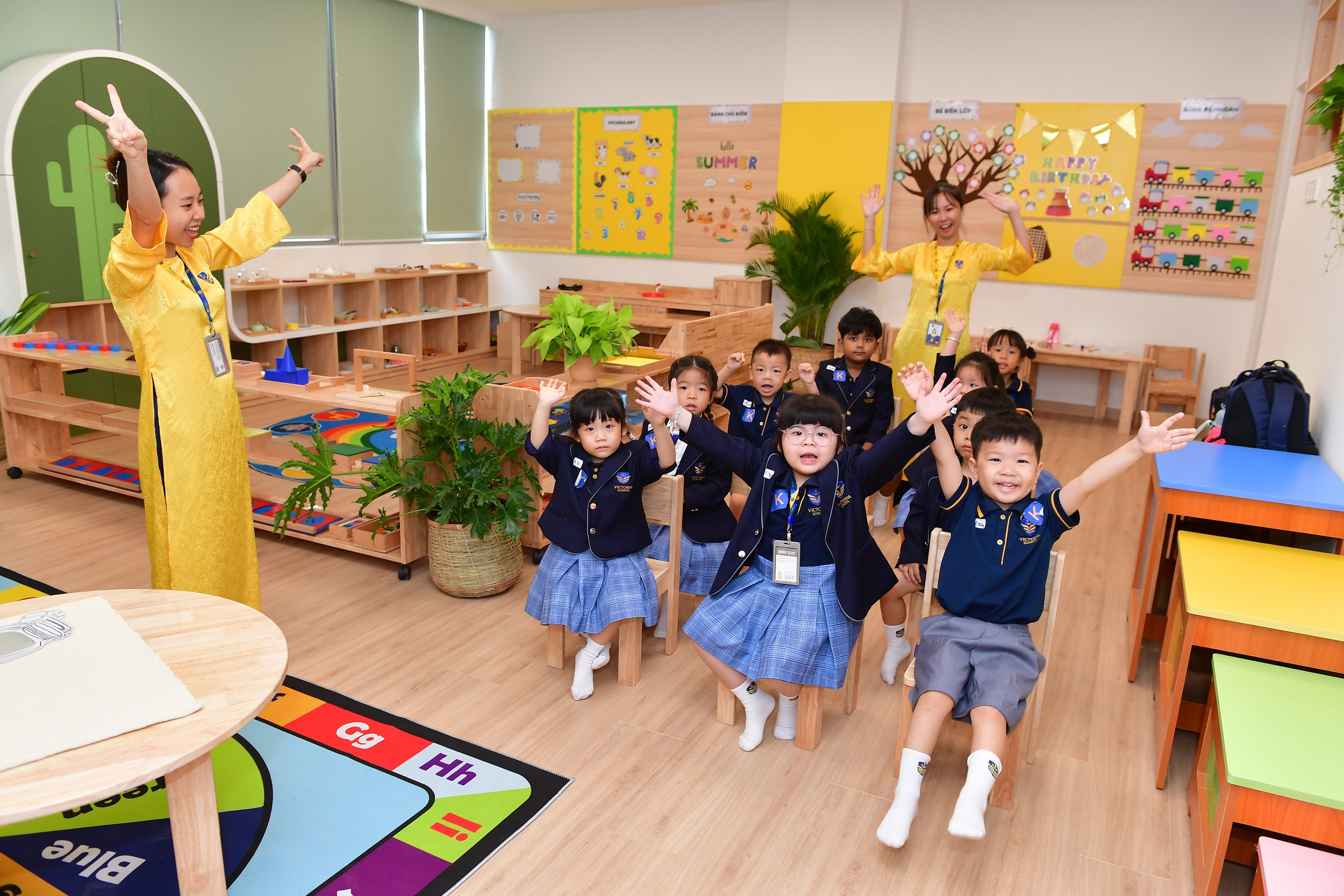 Victoria School – Riverside: ‘Ngôi trường hạnh phúc’ tràn ngập cây xanh ở Quận 8 chào đón học sinh năm học mới- Ảnh 2.