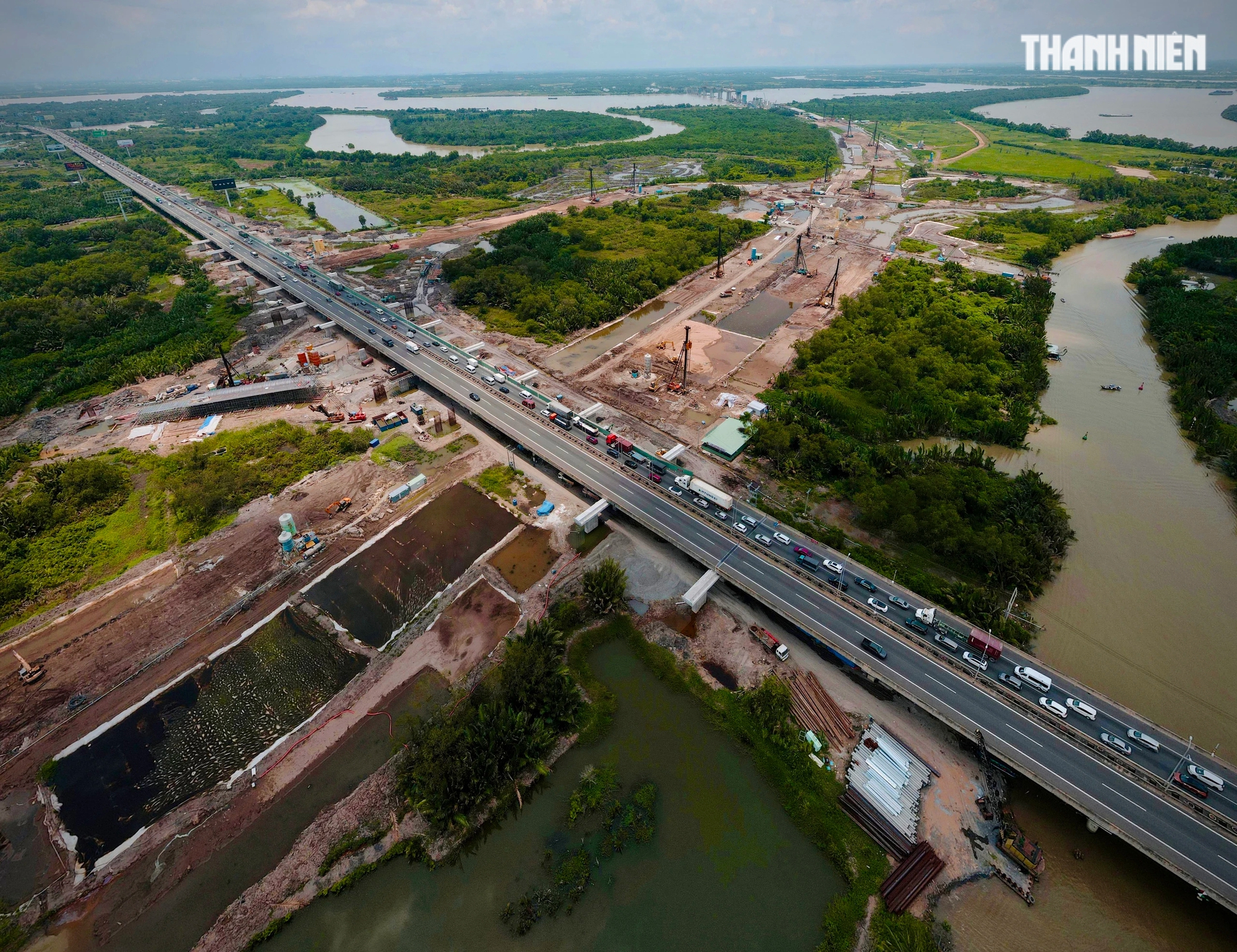 Hình hài cây cầu lớn nhất Vành đai 3 nối TP.HCM - Đồng Nai- Ảnh 14.