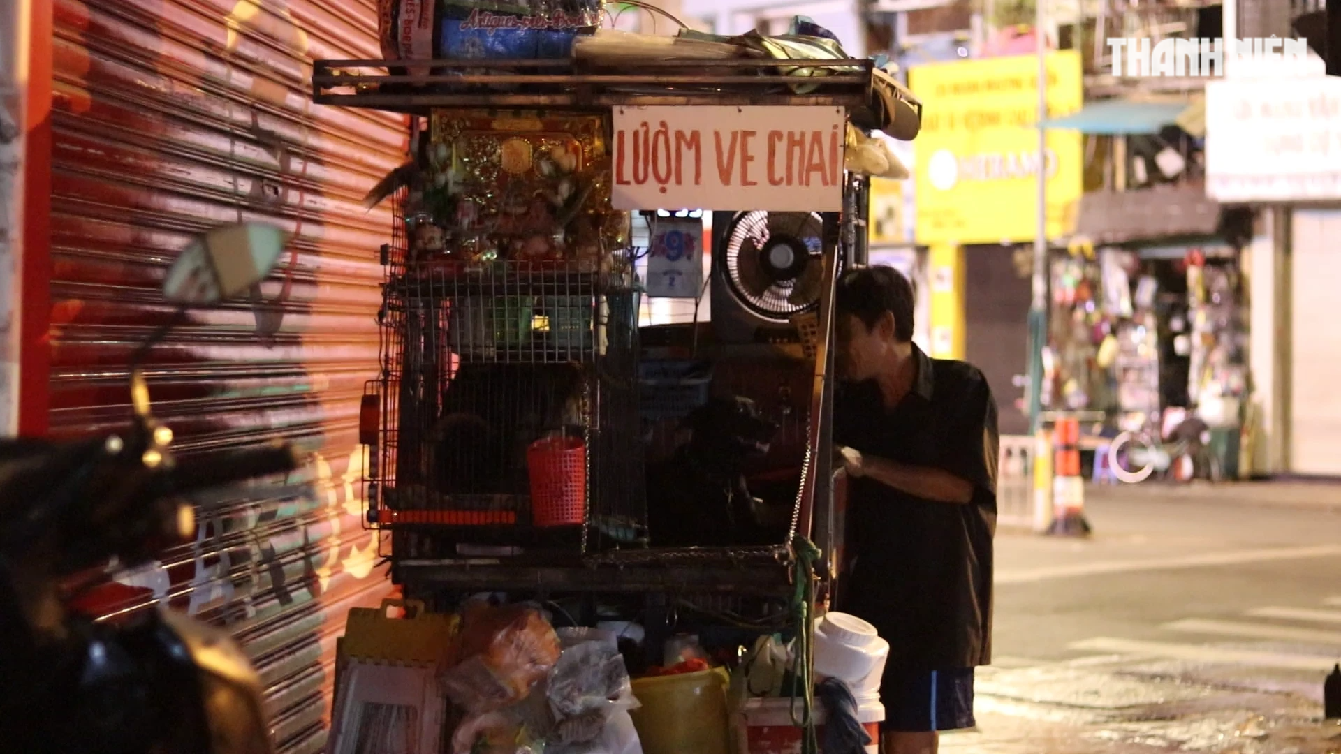 Chung cảnh mồ côi, ông lão ve chai bầu bạn cùng hai chó nhỏ - Thành phố nặng ân tình, Kỳ 1- Ảnh 5. Chung cảnh mồ côi, ông lão ve chai bầu bạn cùng hai chó nhỏ - Thành phố nặng ân tình, Kỳ 1- Ảnh 5.