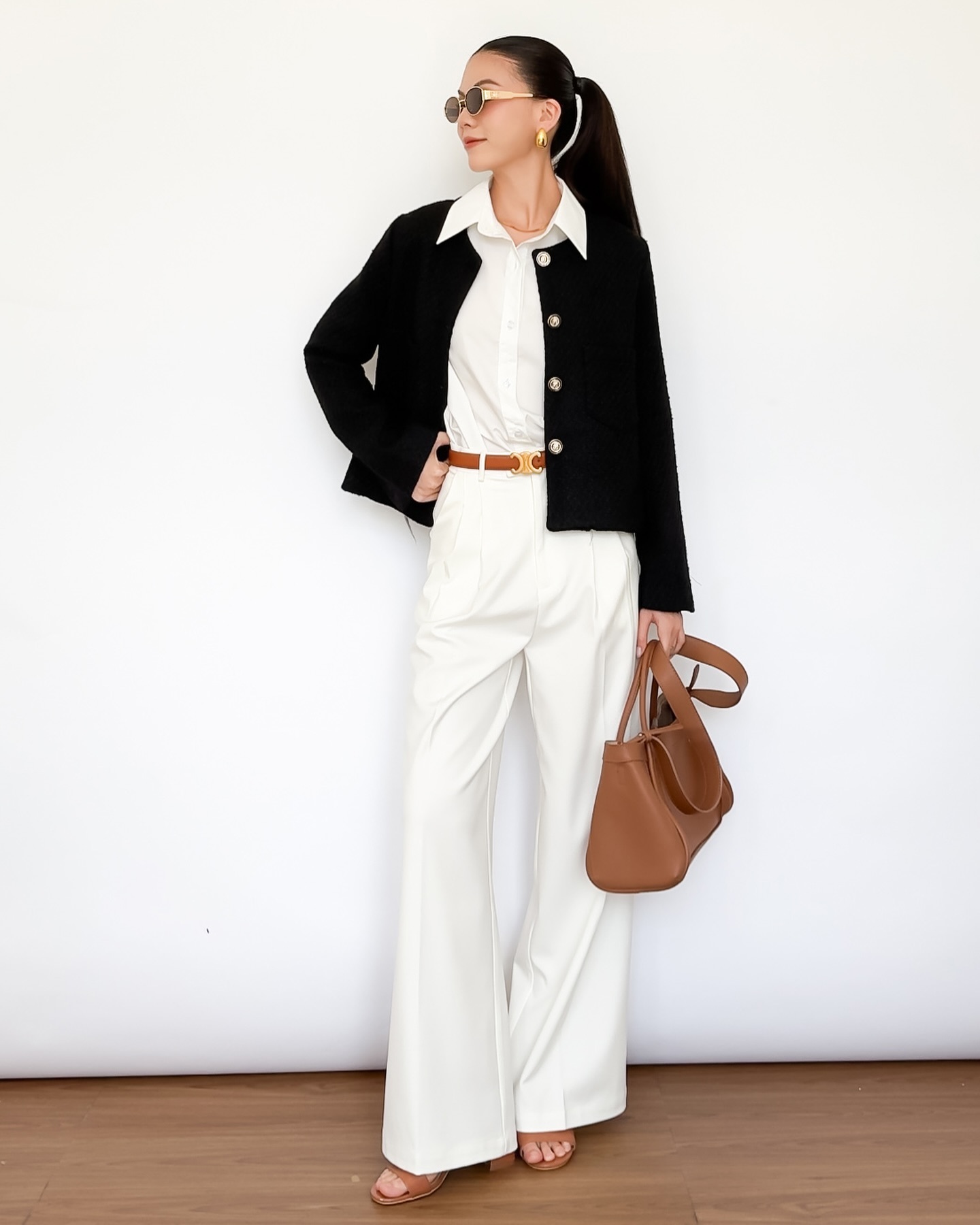 پیراهن و شلوار، لباس همیشگی یک دختر اداری - عکس ۵. Sơ mi và quần âu, cặp đôi diện mãi không chán của cô nàng công sở- Ảnh 5.