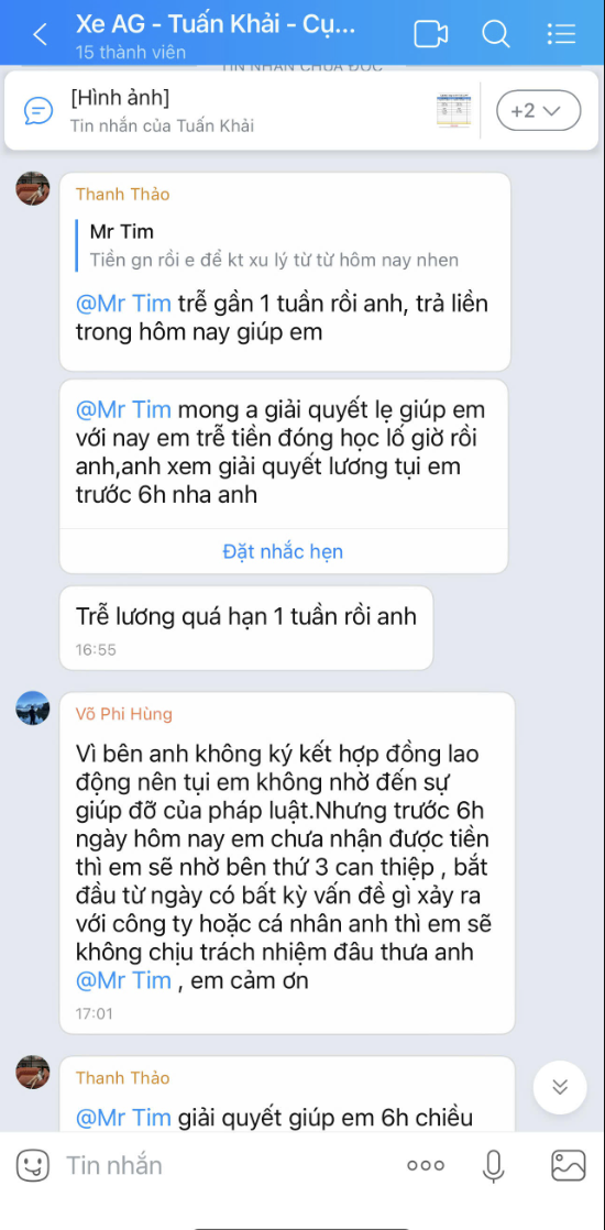 Nhiều sinh viên đi làm thêm bán cà phê ở TP.HCM miệt mài đòi lương: 'Tụi em mượn tiền để sống'- Ảnh 3. Nhiều sinh viên đi làm thêm bán cà phê ở TP.HCM miệt mài đòi lương: 'Tụi em mượn tiền để sống'- Ảnh 3.