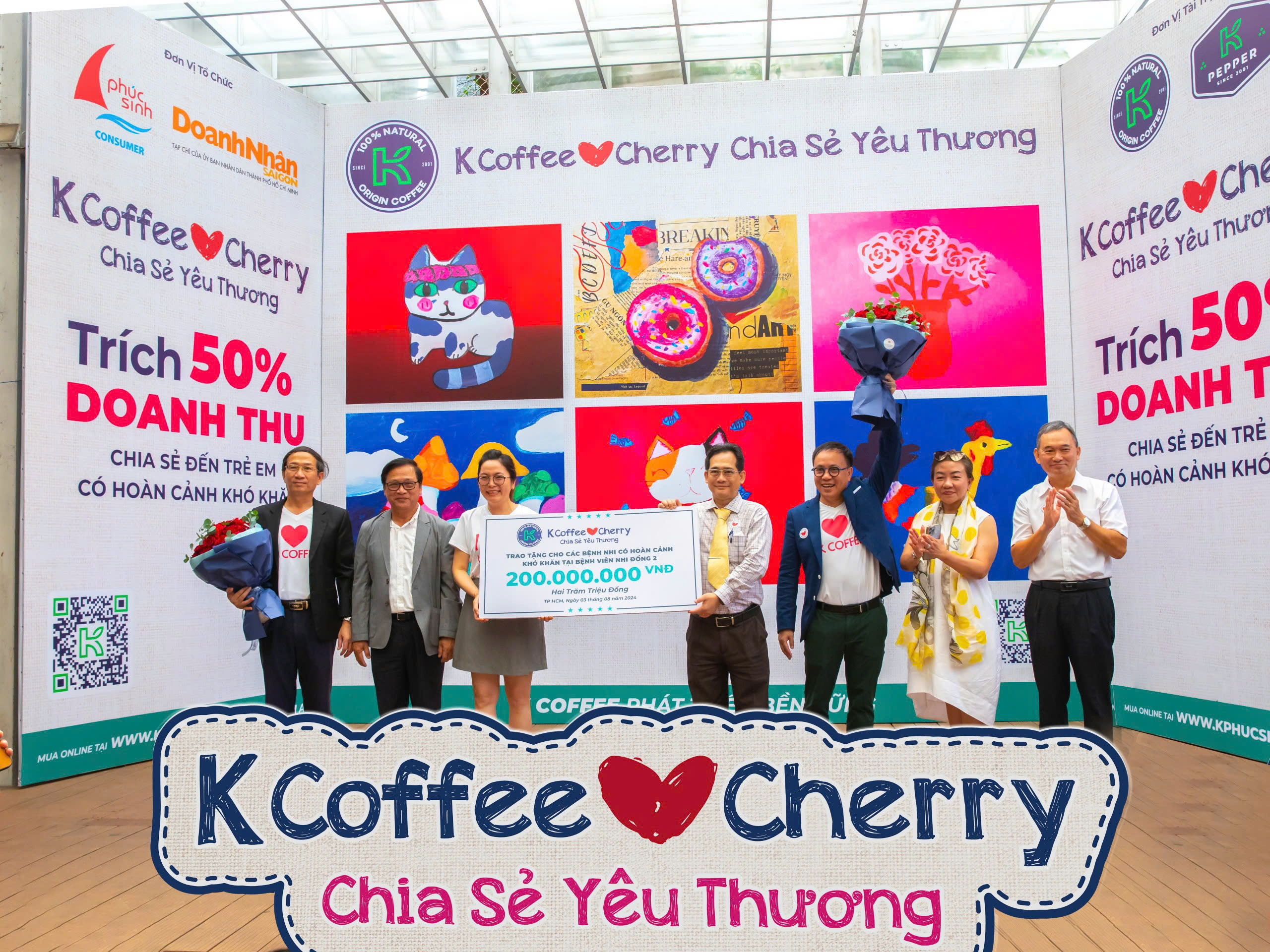 Phúc Sinh ra mắt quỹ thiện nguyện hỗ trợ bệnh nhi khó khăn- Ảnh 1. Phúc Sinh ra mắt quỹ thiện nguyện hỗ trợ bệnh nhi khó khăn- Ảnh 1.