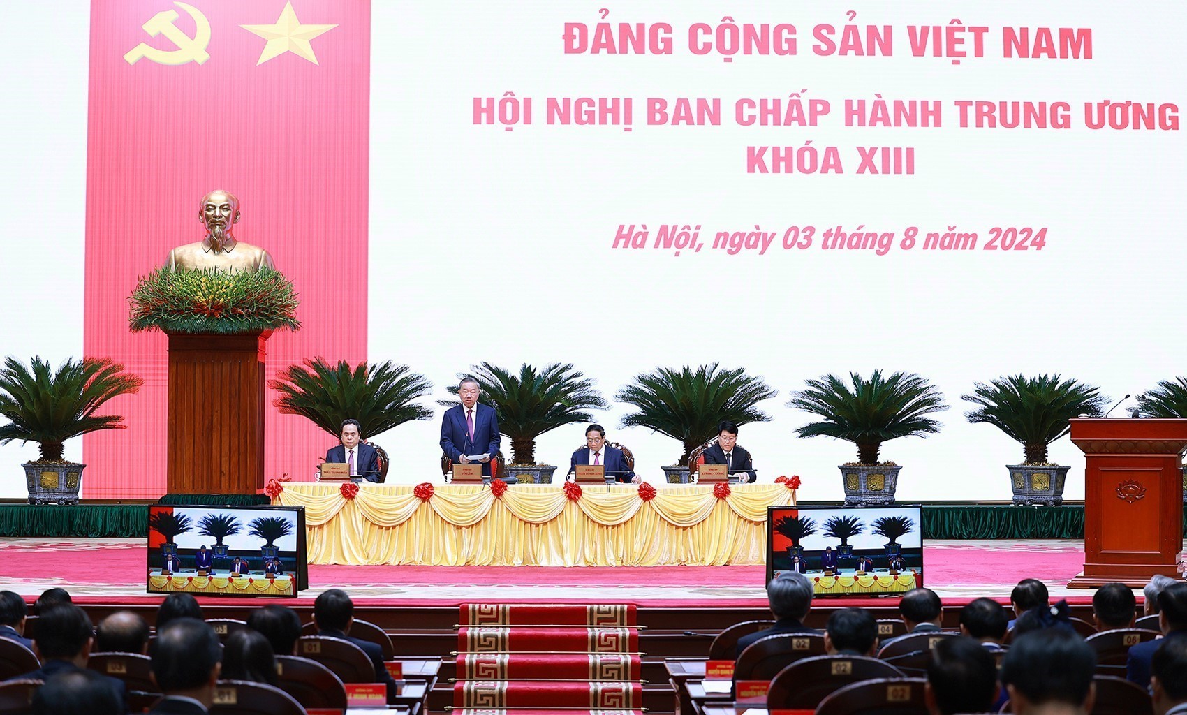 Khai mạc Hội nghị T.Ư Đảng khóa XIII- Ảnh 1.