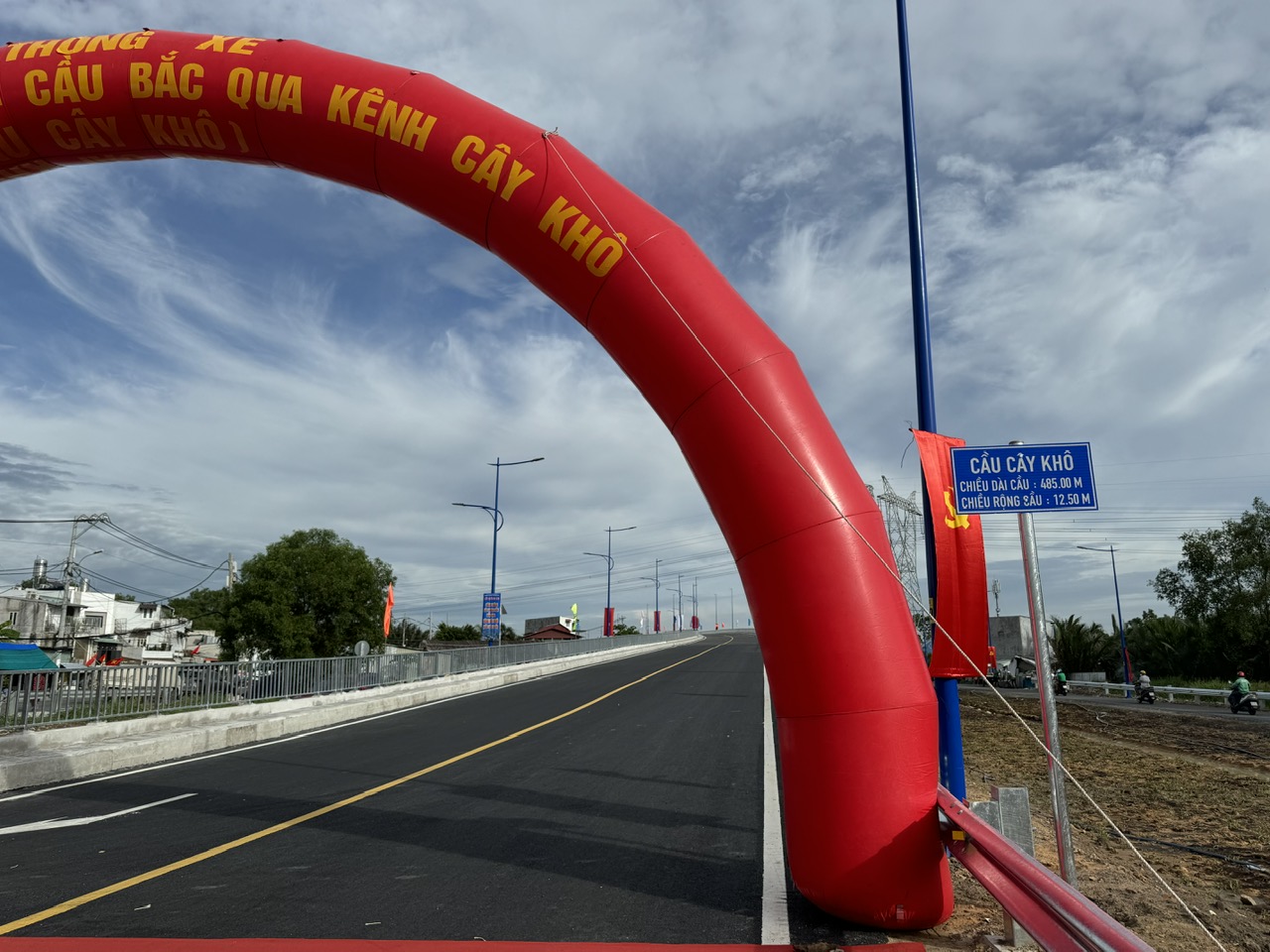  Cầu Cây Khô có tổng kinh phí trên 509 tỉ đồng từ nguồn ngân sách TP.HCM, Ảnh Quang Thuần