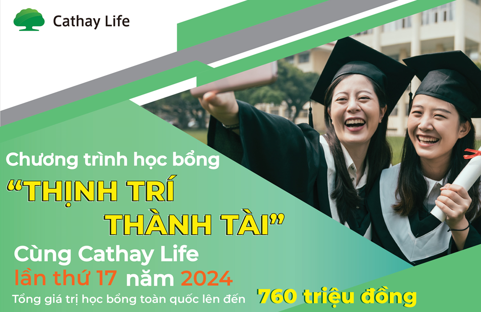 Cathay Life Việt Nam trao các suất học bổng ‘Thịnh Trí Thành Tài Cùng Cathay’- Ảnh 2.