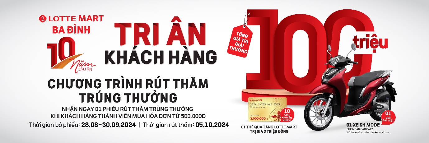 LOTTE Mart Ba Đình tưng bừng tri ân khách hàng nhân dịp 10 năm hoạt động- Ảnh 2.