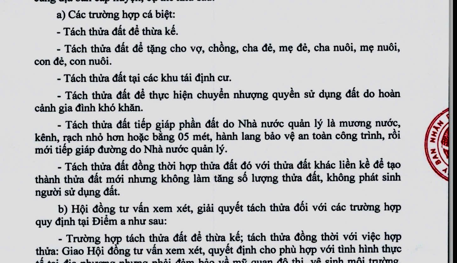 Tách thửa ở Bình Dương: Anh em ruột cũng không được cho, tặng nhau- Ảnh 1.