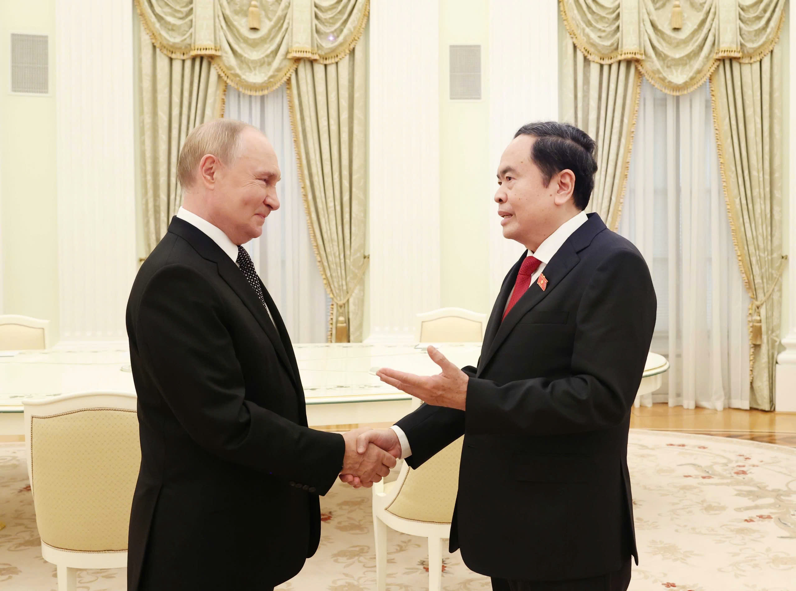 Chủ tịch Quốc hội Trần Thanh Mẫn hội kiến Tổng thống Putin- Ảnh 1.