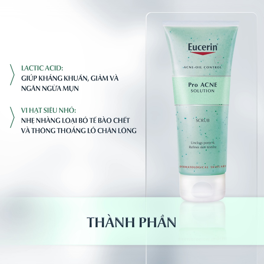 Mua ngay EUCERIN, Tẩy Tế Bào Chết Eucerin Ngăn Ngừa Mụn Pro Acne Scrub  100ml với khuyến mãi đặc biệt | Watsons Việt Nam