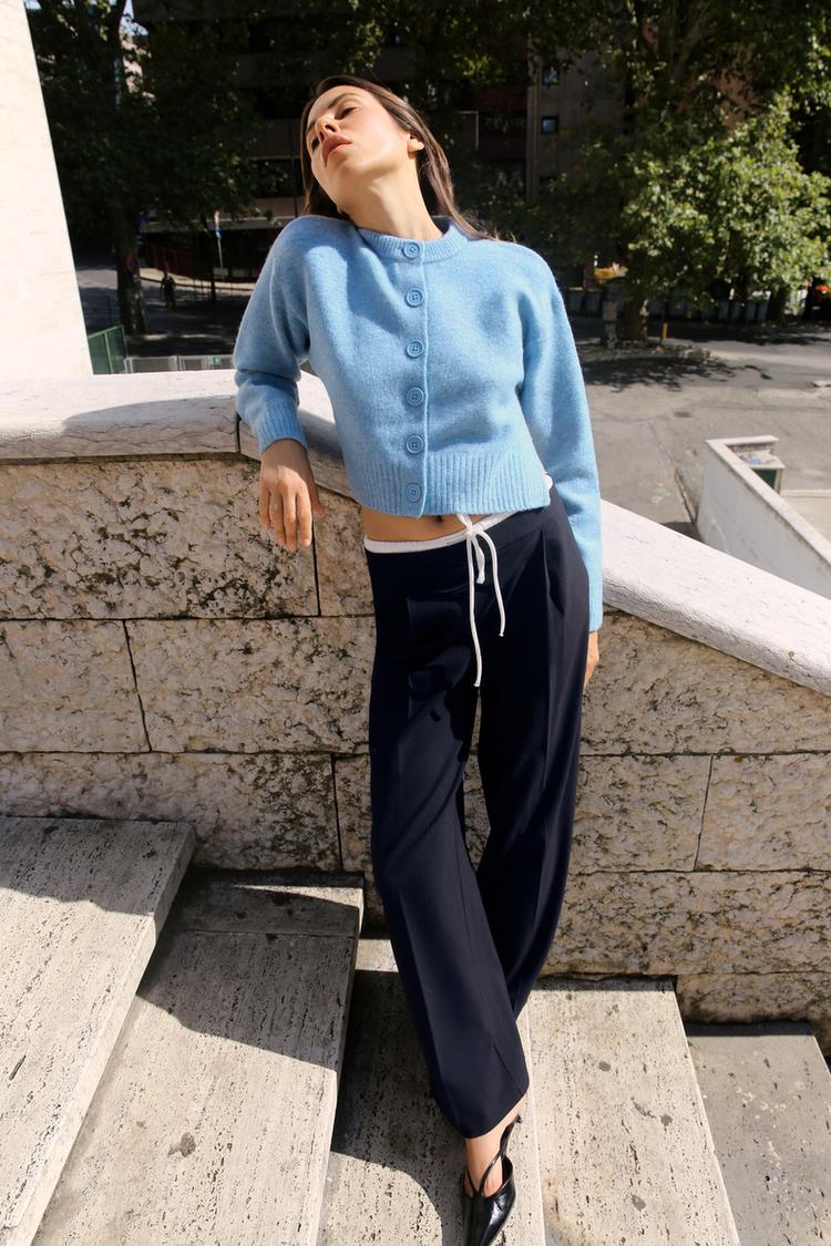 Contando histórias de outono com cardigan feminino - Foto 8. Kể chuyện mùa thu cùng áo cardigan nữ tính- Ảnh 8.