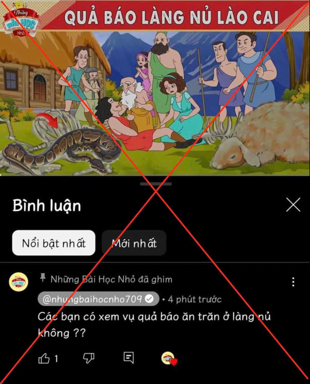 Kênh YouTube gây phẫn nộ với video 'Quả báo Làng Nủ Lào Cai', luật sư nói gì?- Ảnh 2.