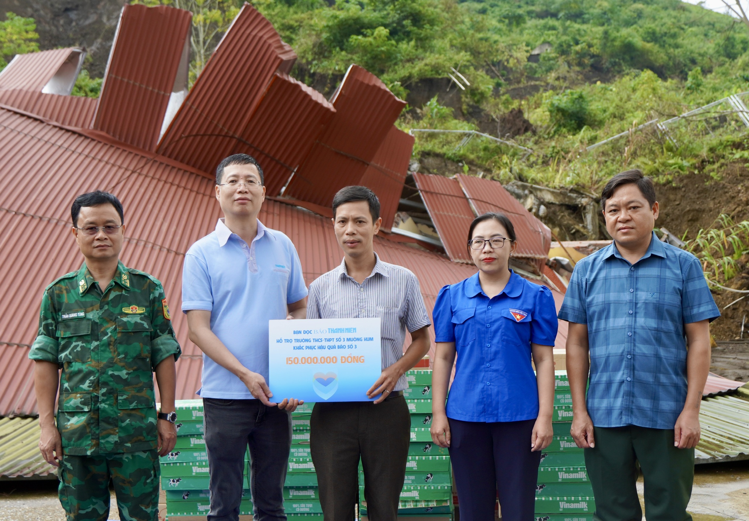 Vùng biên giới Lào Cai sau bão Yagi: Sạt lở tàn phá kinh hoàng trường học, nhà cửa- Ảnh 5.