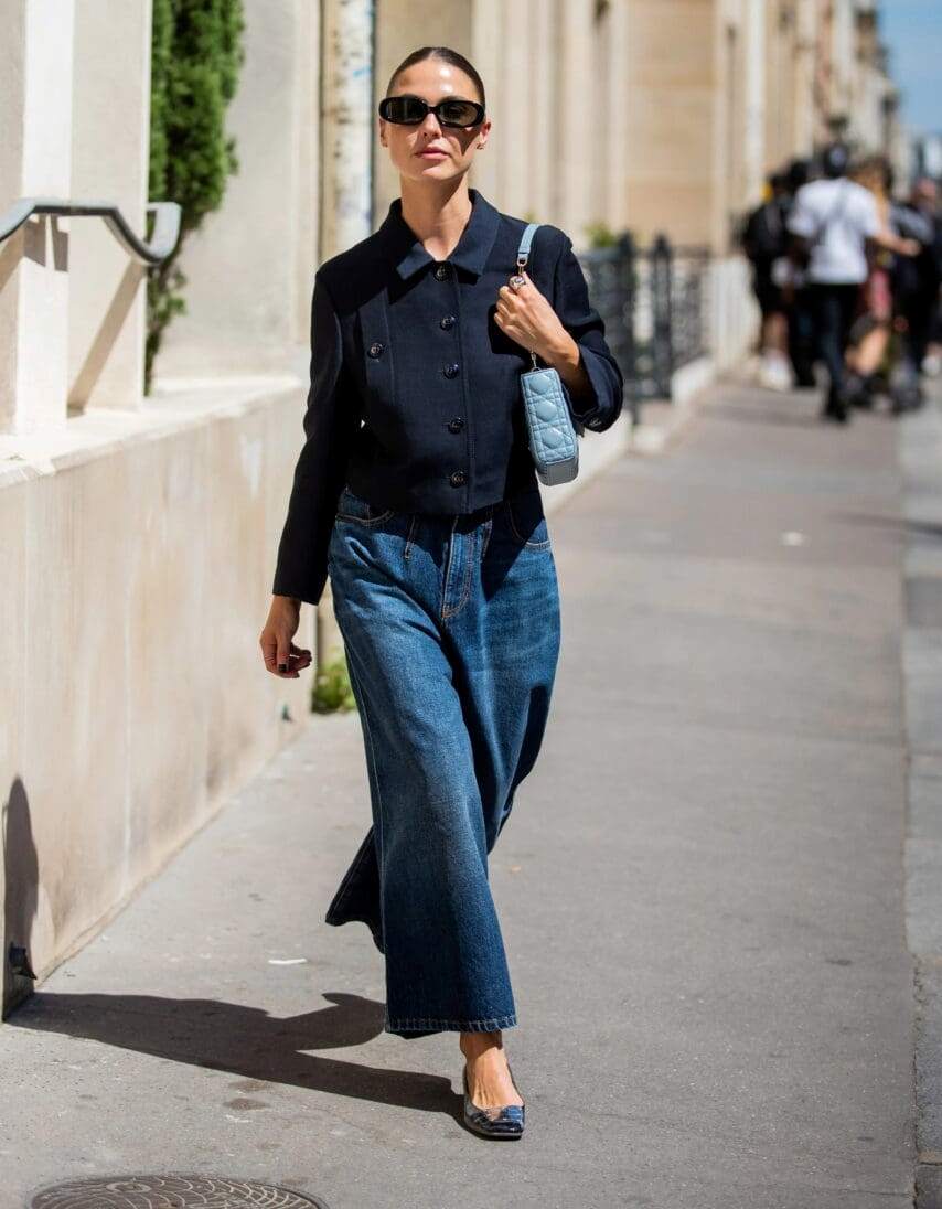 Snygga jeansmodeller för hösten vintern 2024 - Bild 3. Những kiểu dáng quần jeans sành điệu cho mùa thu đông 2024- Ảnh 3.
