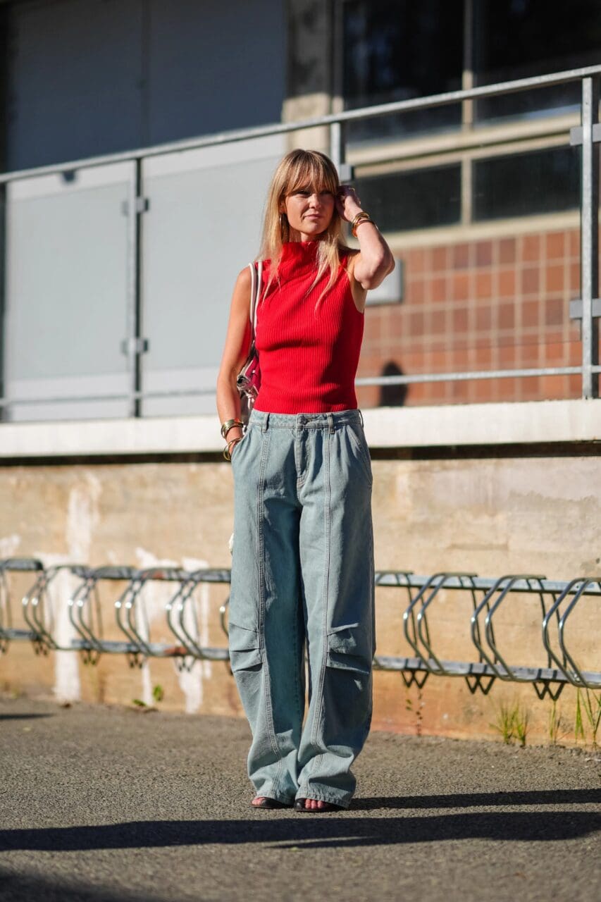 Snygga jeansmodeller för hösten vintern 2024 - Bild 1. Những kiểu dáng quần jeans sành điệu cho mùa thu đông 2024- Ảnh 1.