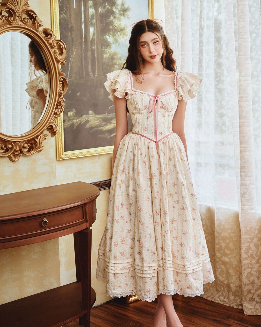 ការពាក់រ៉ូប midi បង្កើតការបន្លិចឆើតឆាយ និងវិជ្ជាជីវៈសម្រាប់រចនាប័ទ្មការិយាល័យ - រូបថត ៣. Diện váy midi tạo điểm nhấn thanh lịch và chuyên nghiệp cho phong cách công sở
- Ảnh 3.