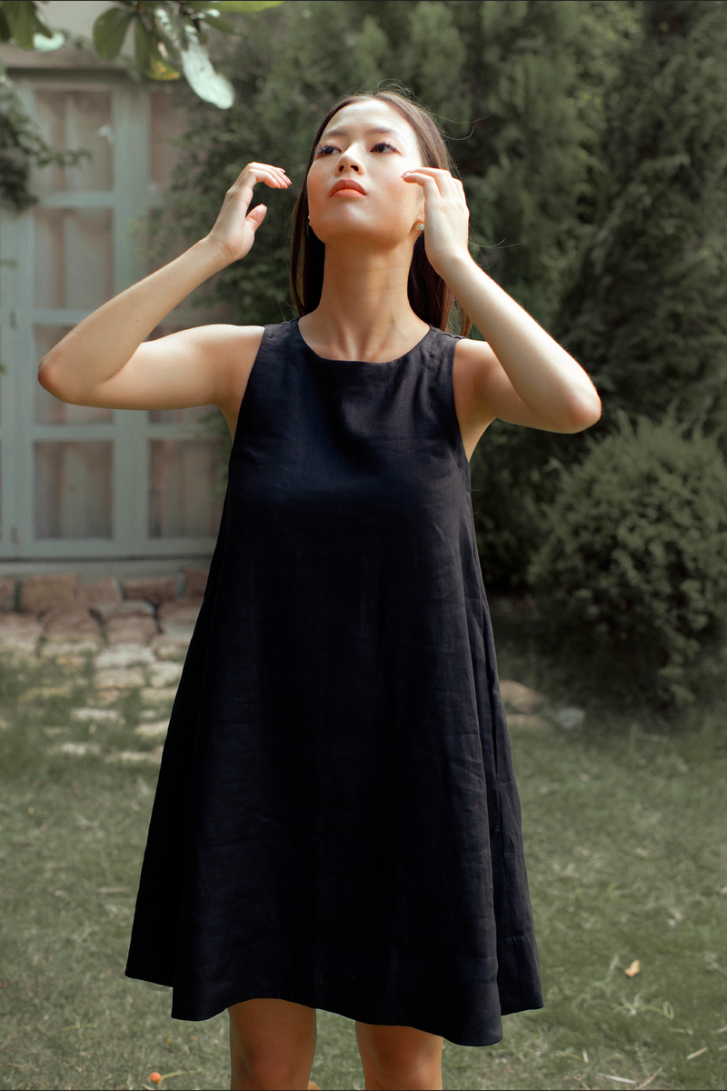 Entra en el suave otoño con conjuntos de lino - Foto 5. Bước vào mùa thu dịu dàng cùng trang phục linen- Ảnh 5.