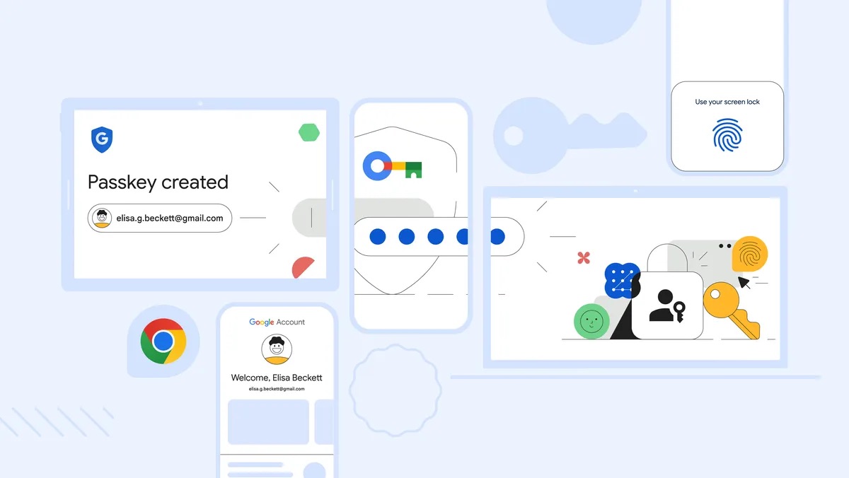 Google mở tính năng đồng bộ passkey trên các thiết bị bằng mã PIN