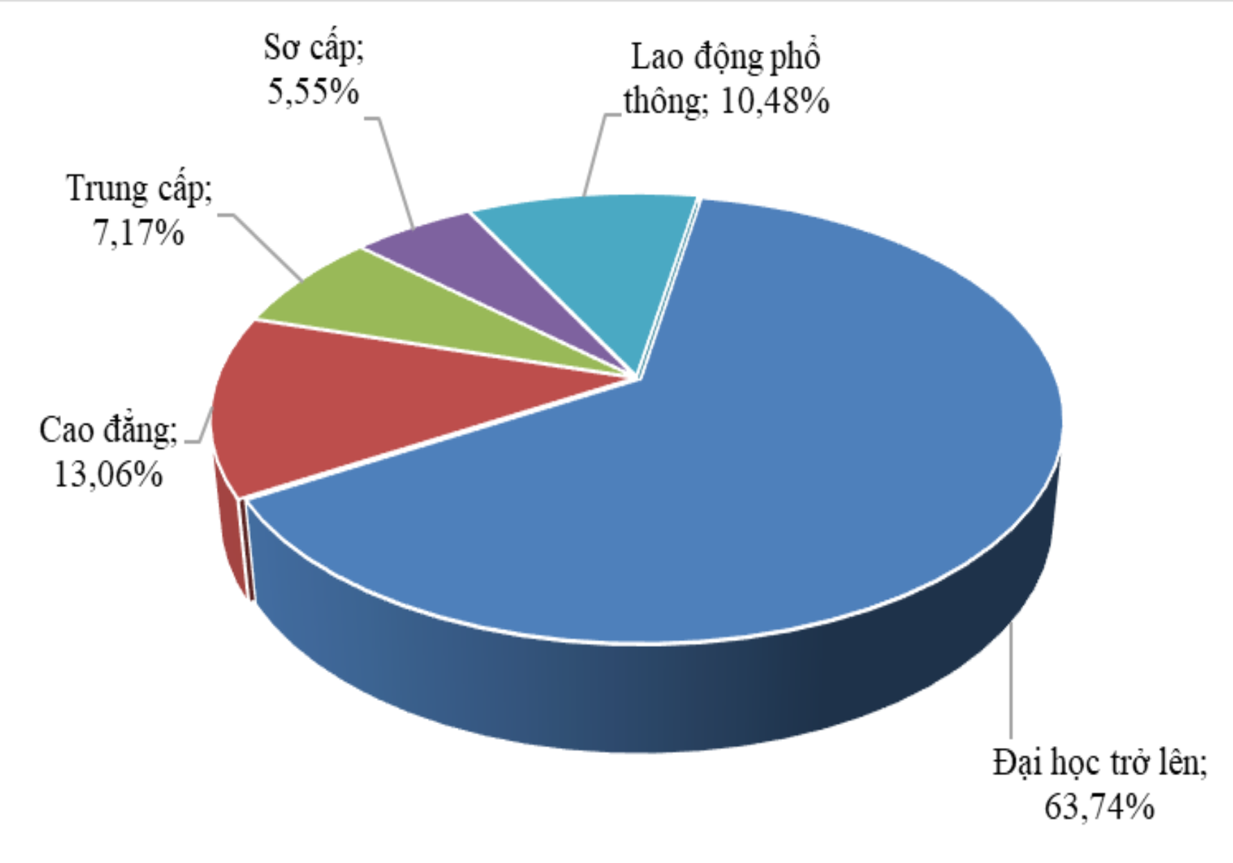 Hơn 63% lao động tìm việc trình độ đại học nhưng nhu cầu tuyển dụng chỉ gần 20%- Ảnh 3.