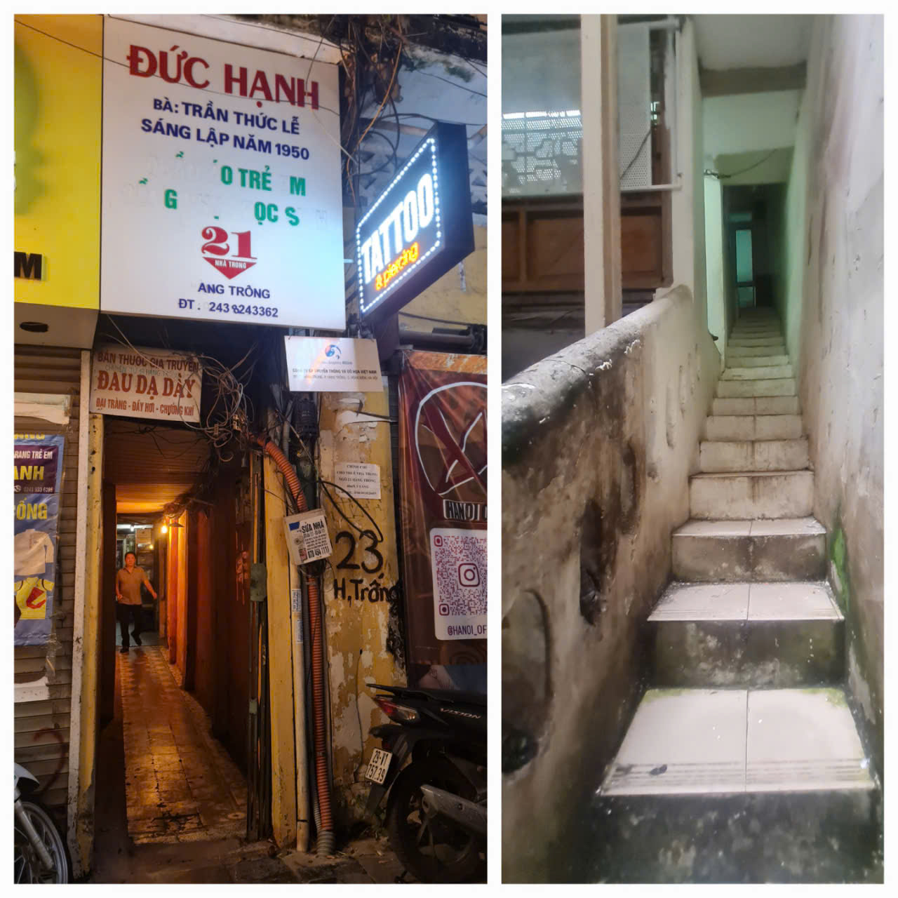 Penjahit tua membuat seragam hari ini - Foto 1. Nhà may xưa may đồng phục nay- Ảnh 1.