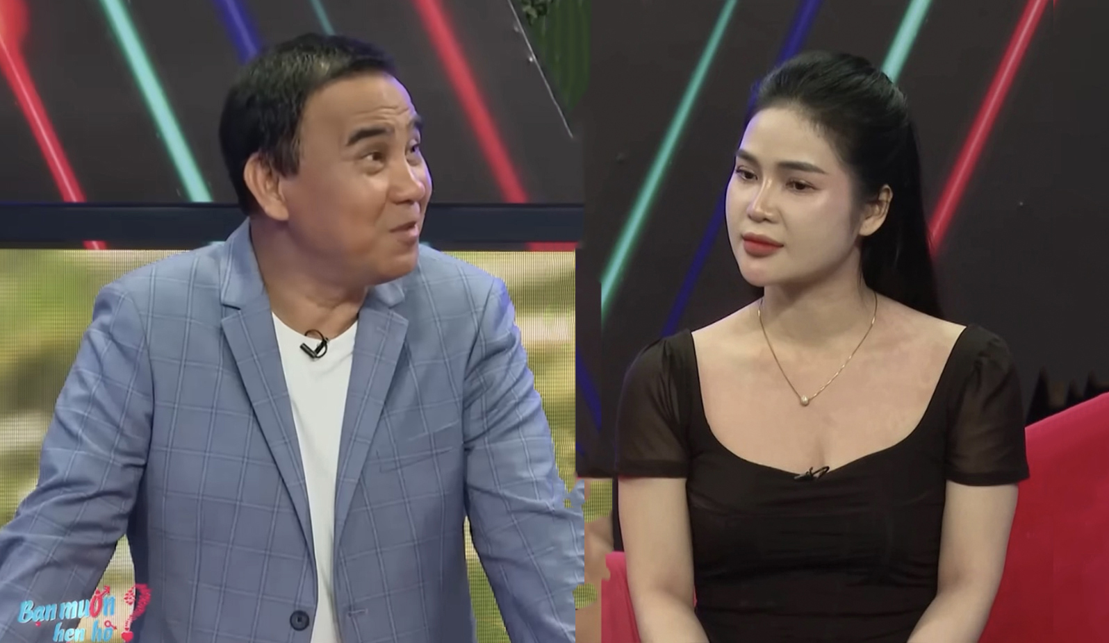 Quyền Linh ngỡ ngàng trước nữ dược sĩ xinh như hoa hậu đến show hẹn hò- Ảnh 1. Quyền Linh ngỡ ngàng trước nữ dược sĩ xinh như hoa hậu đến show hẹn hò- Ảnh 1.