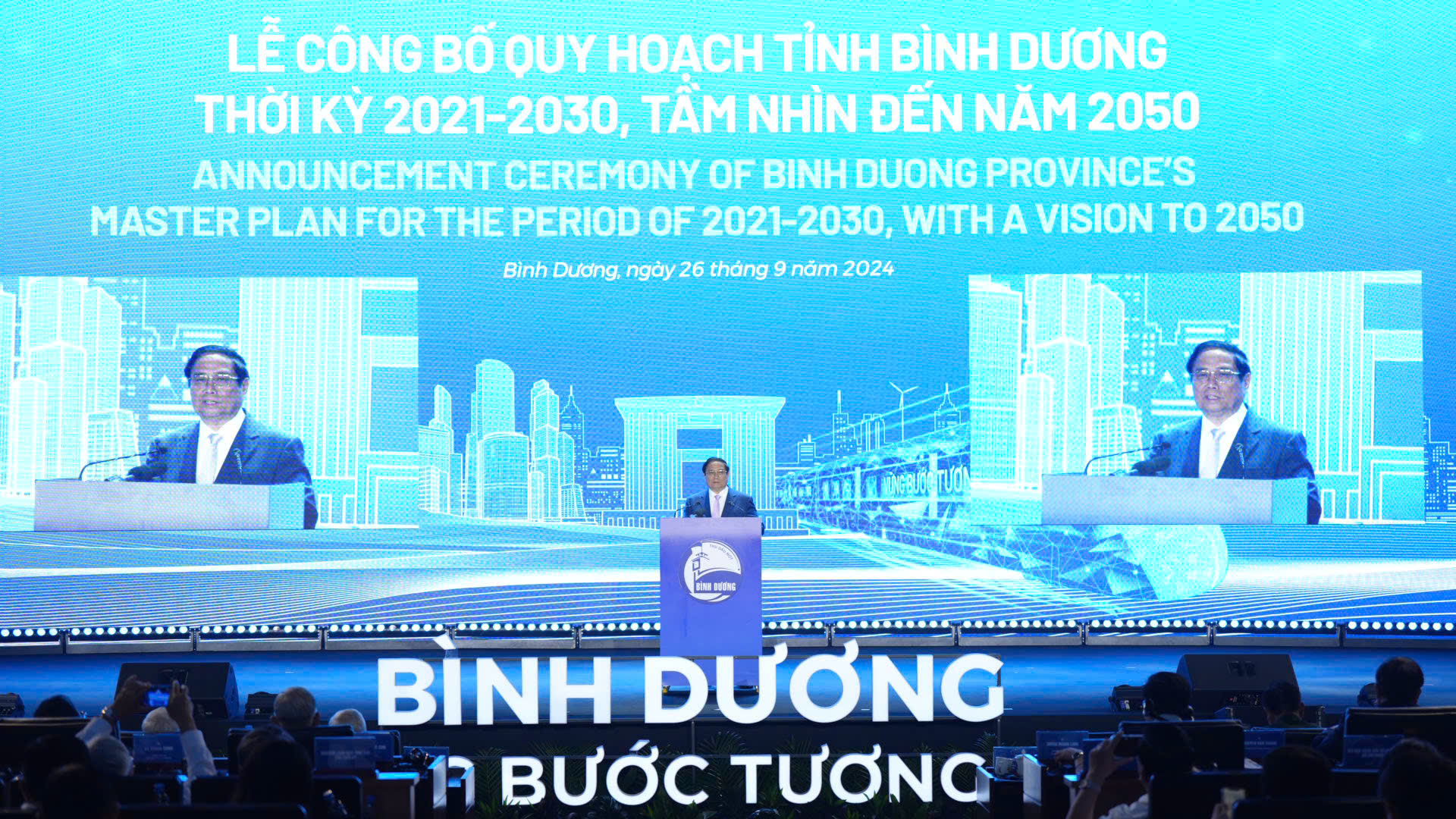 Thủ tướng yêu cầu Bình Dương tiên phong kết nối kinh tế vùng, quốc gia, quốc tế- Ảnh 1.