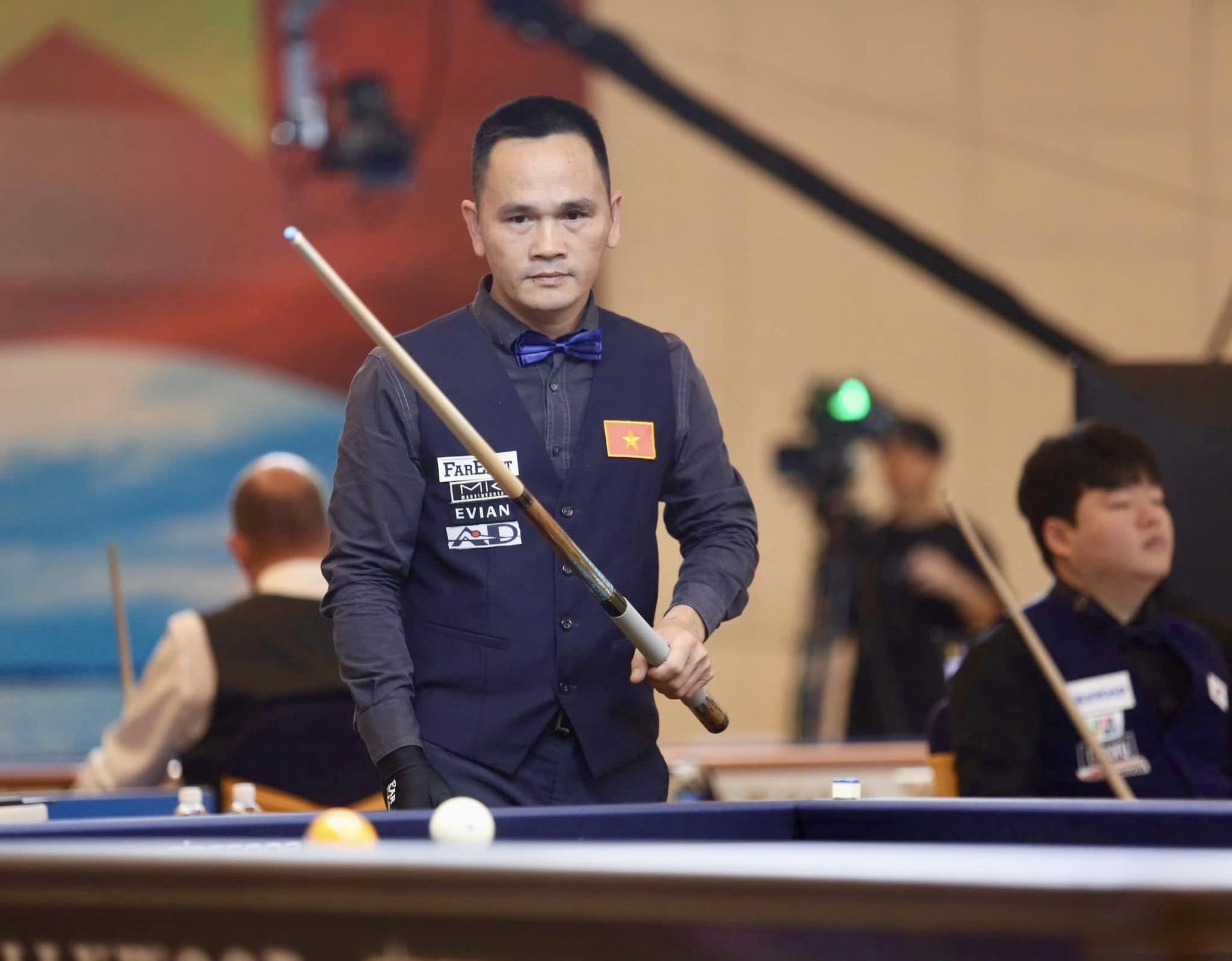 Billiards: Chiêm Hồng Thái gây sốc, cùng Đức Minh hội ngộ Trần Quyết Chiến ở vòng 16- Ảnh 2.