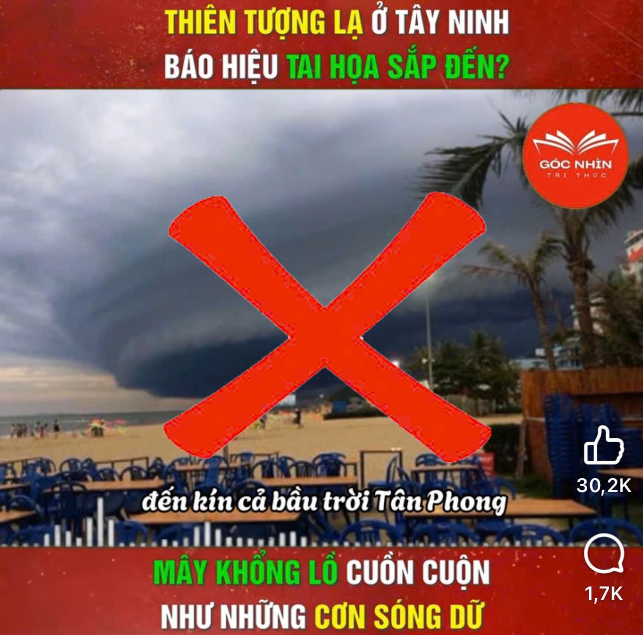 Nhan nhản 'dị tượng', 'thiên tượng' vô căn cứ sau bão Yagi- Ảnh 1.