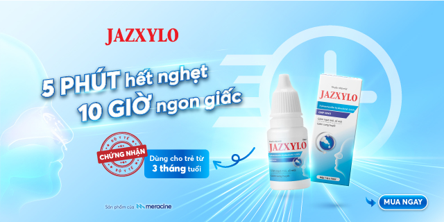 Jazxylo - thông mũi tức thì, không lo con nghẹt mũi khó chịu!- Ảnh 3.