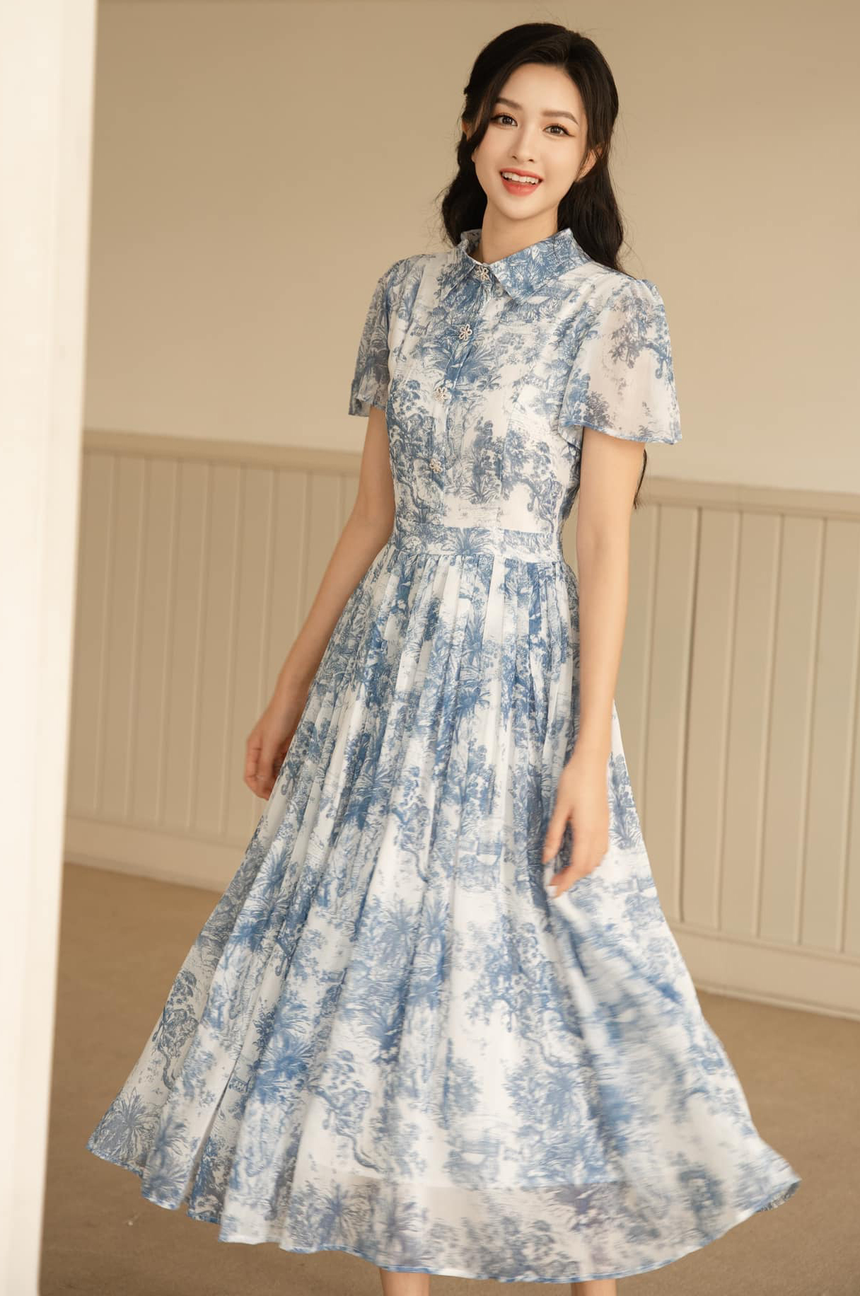 זוהי שמלת החובה לסתיו - תמונה 8. Mẫu váy không thể thiếu của mùa thu là đây- Ảnh 8.