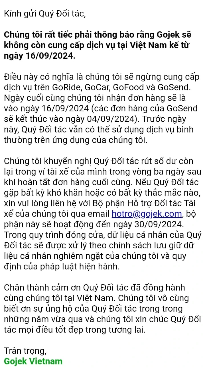 Gojek rút lui, tài xế có lo mất việc?- Ảnh 2.