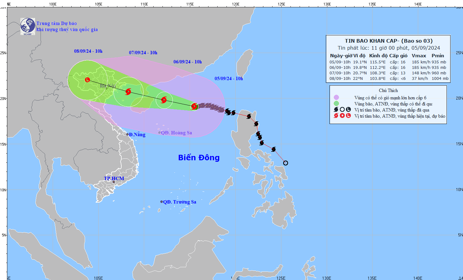 Thủ tướng yêu cầu lãnh đạo địa phương trực tiếp xuống địa bàn chống siêu bão số 3- Ảnh 1.