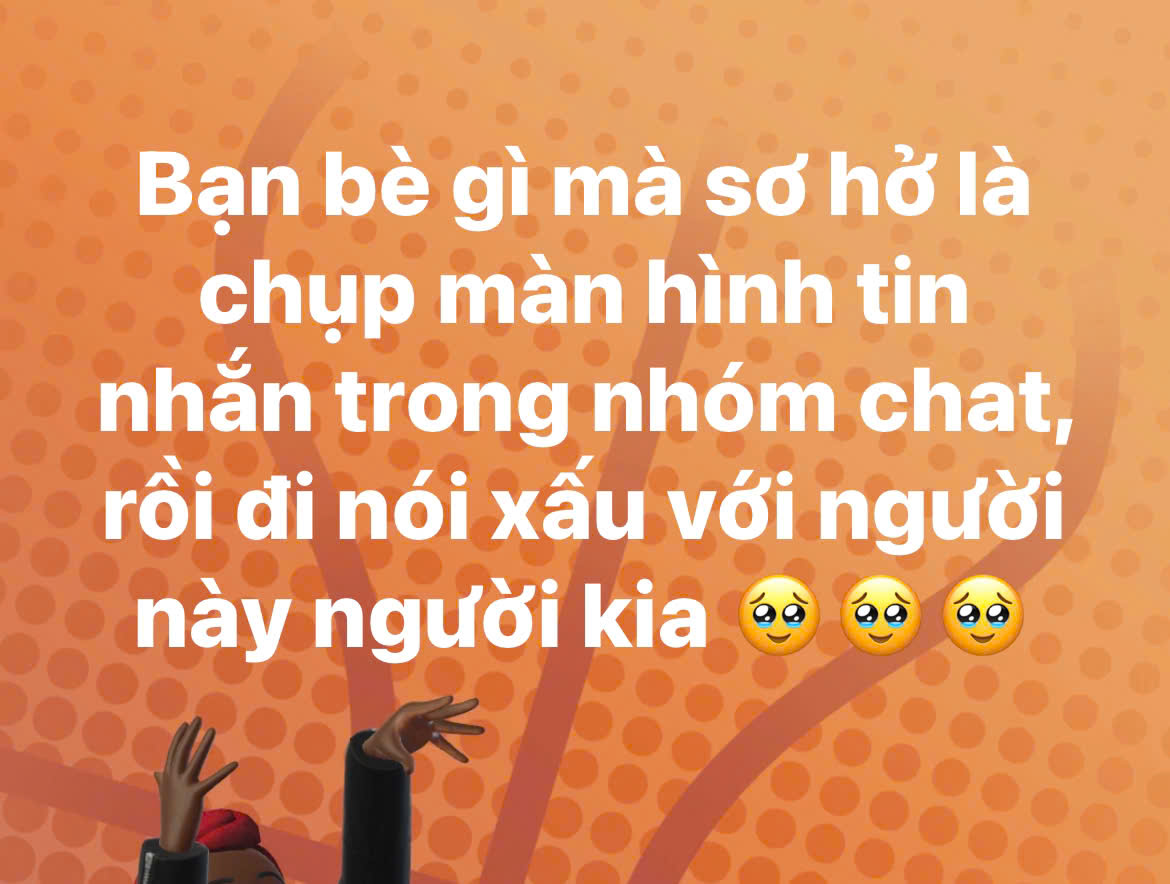 Nhắn tin vào các nhóm chat coi chừng bị chụp màn hình,  lộ thông tin- Ảnh 1.