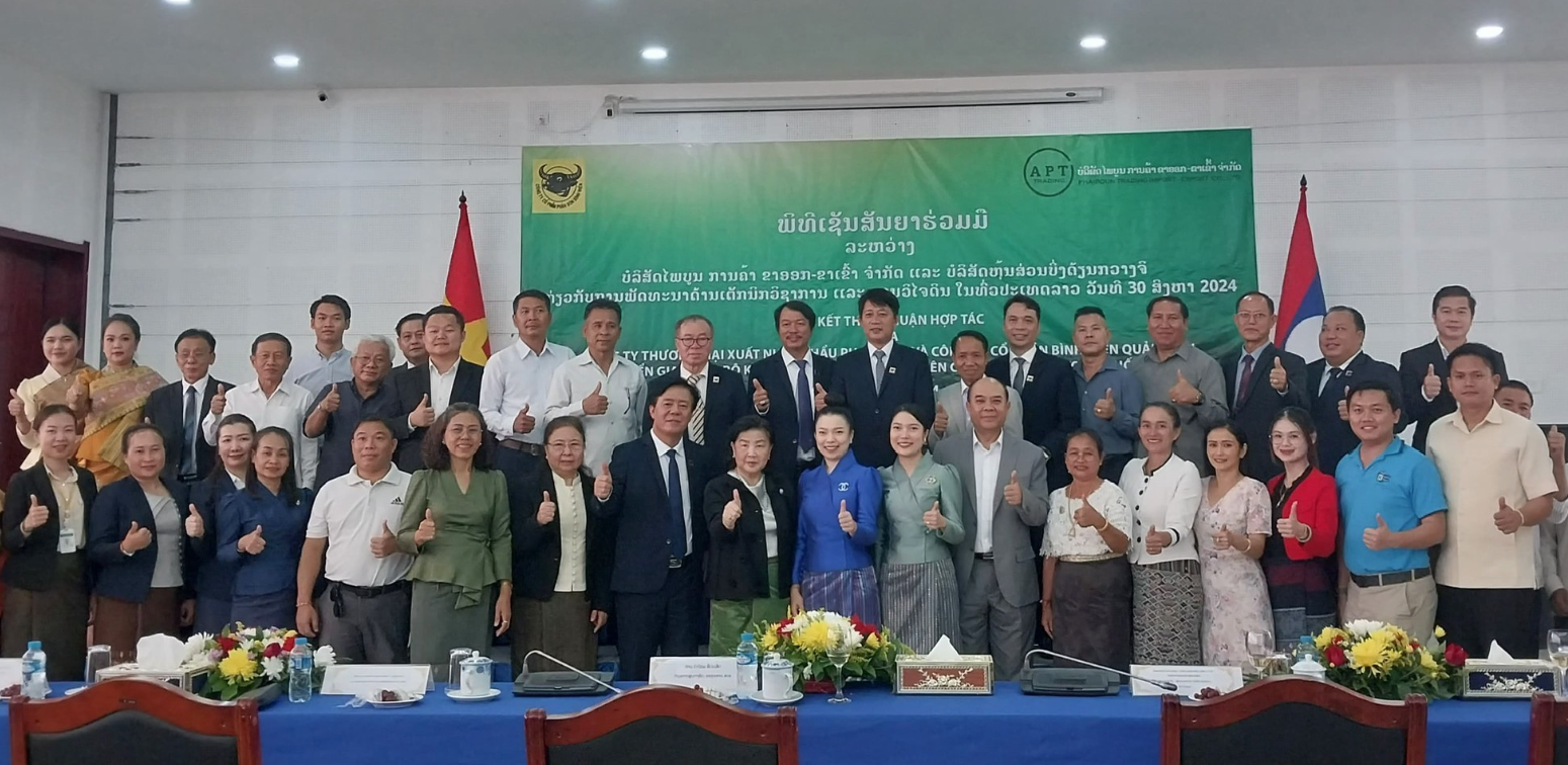 Doanh nghiệp Việt Nam - Lào đẩy mạnh hợp tác nông nghiệp- Ảnh 1. Doanh nghiệp Việt Nam - Lào đẩy mạnh hợp tác nông nghiệp- Ảnh 1.