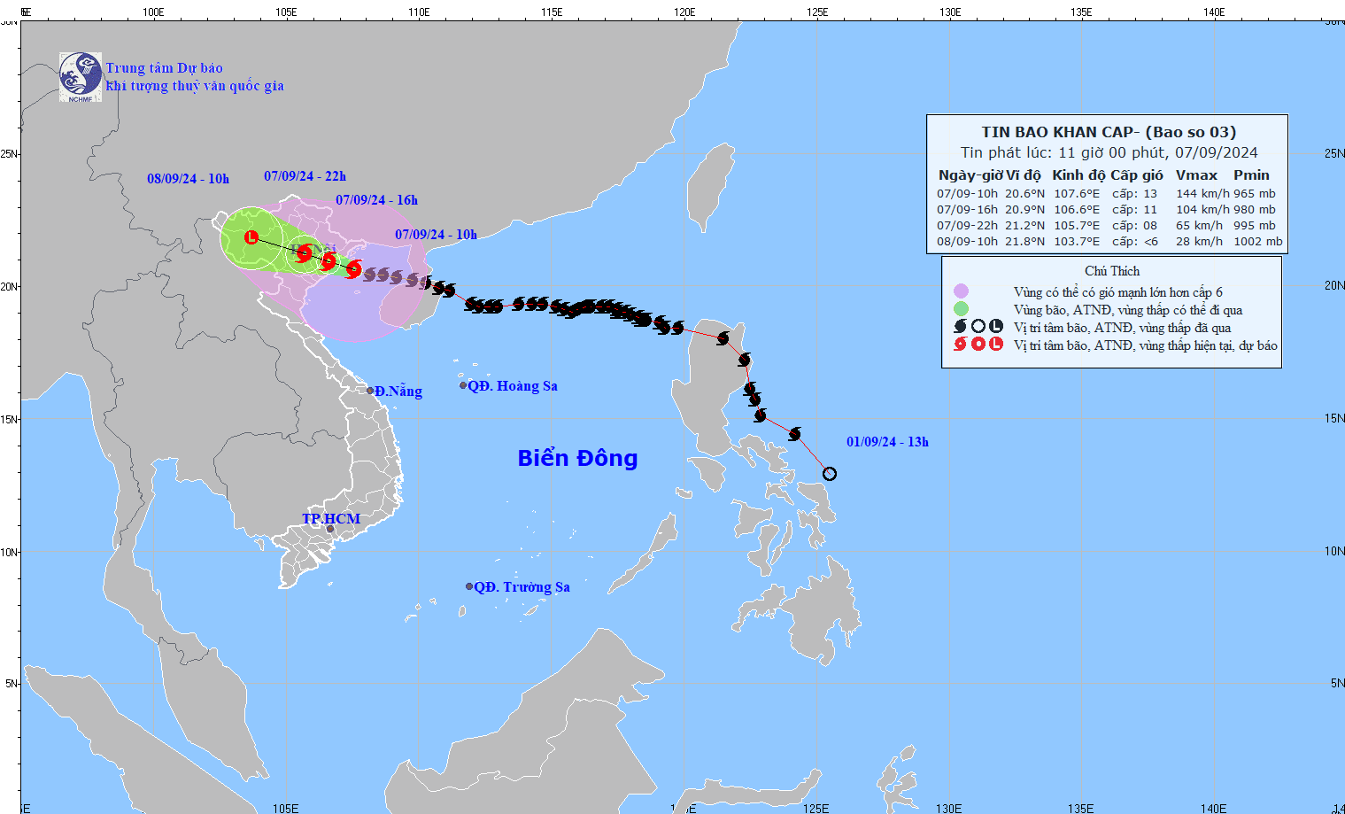 Hoàn lưu bão số 3 (Yagi) đang càn quét miền Bắc, mưa gió dữ dội- Ảnh 1.