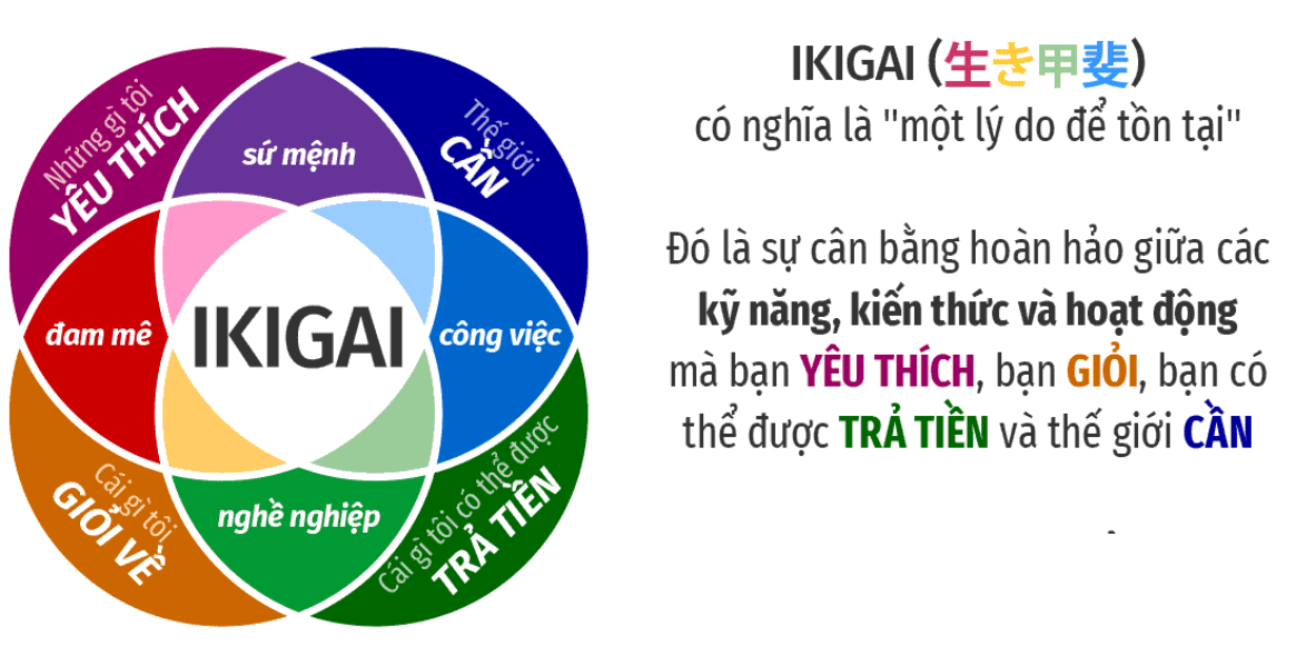 Ikigai - Lẽ sống cuộc đời- Ảnh 1.