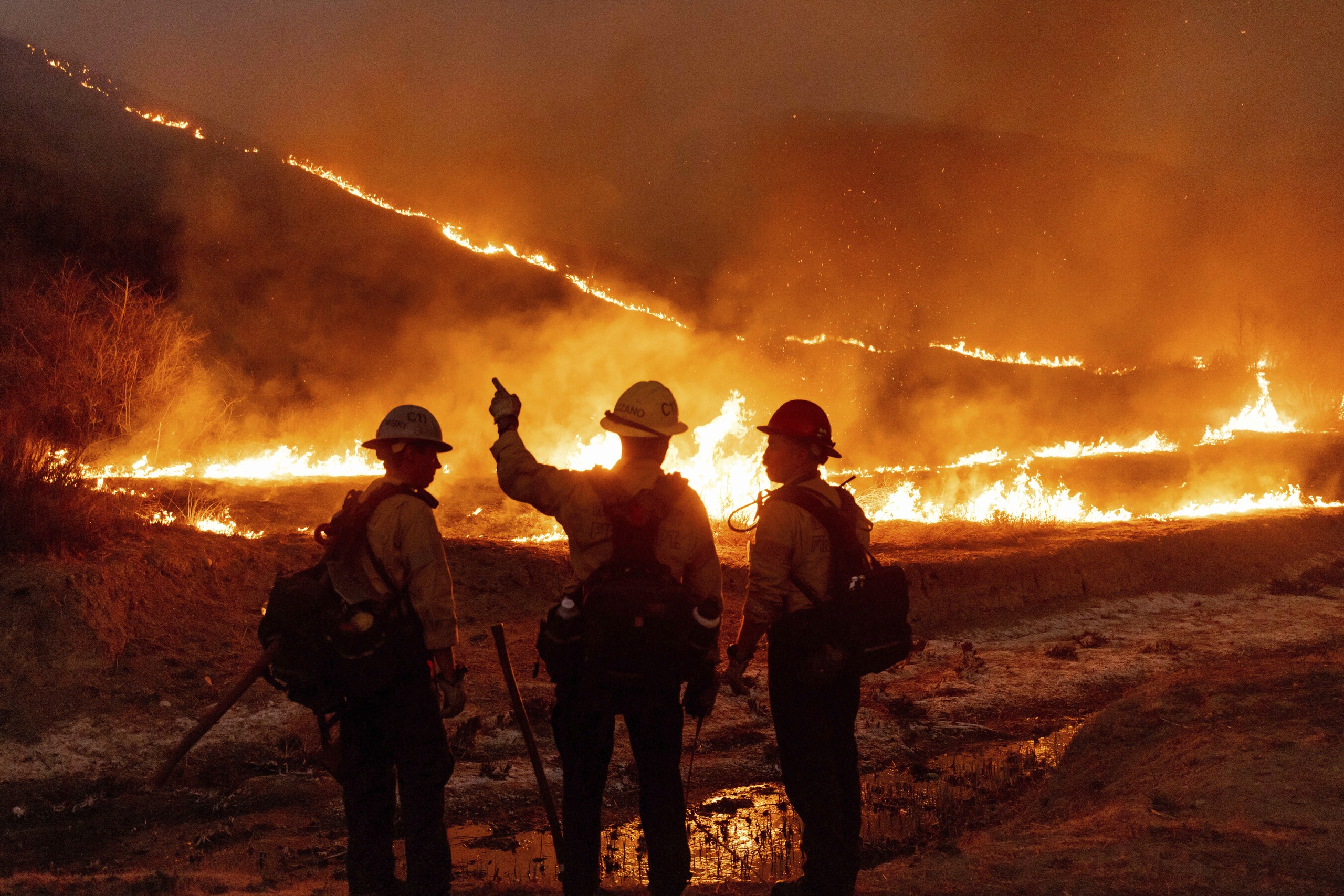 Arson suspect arrested in Los Angeles forest fire area - Photo 2.