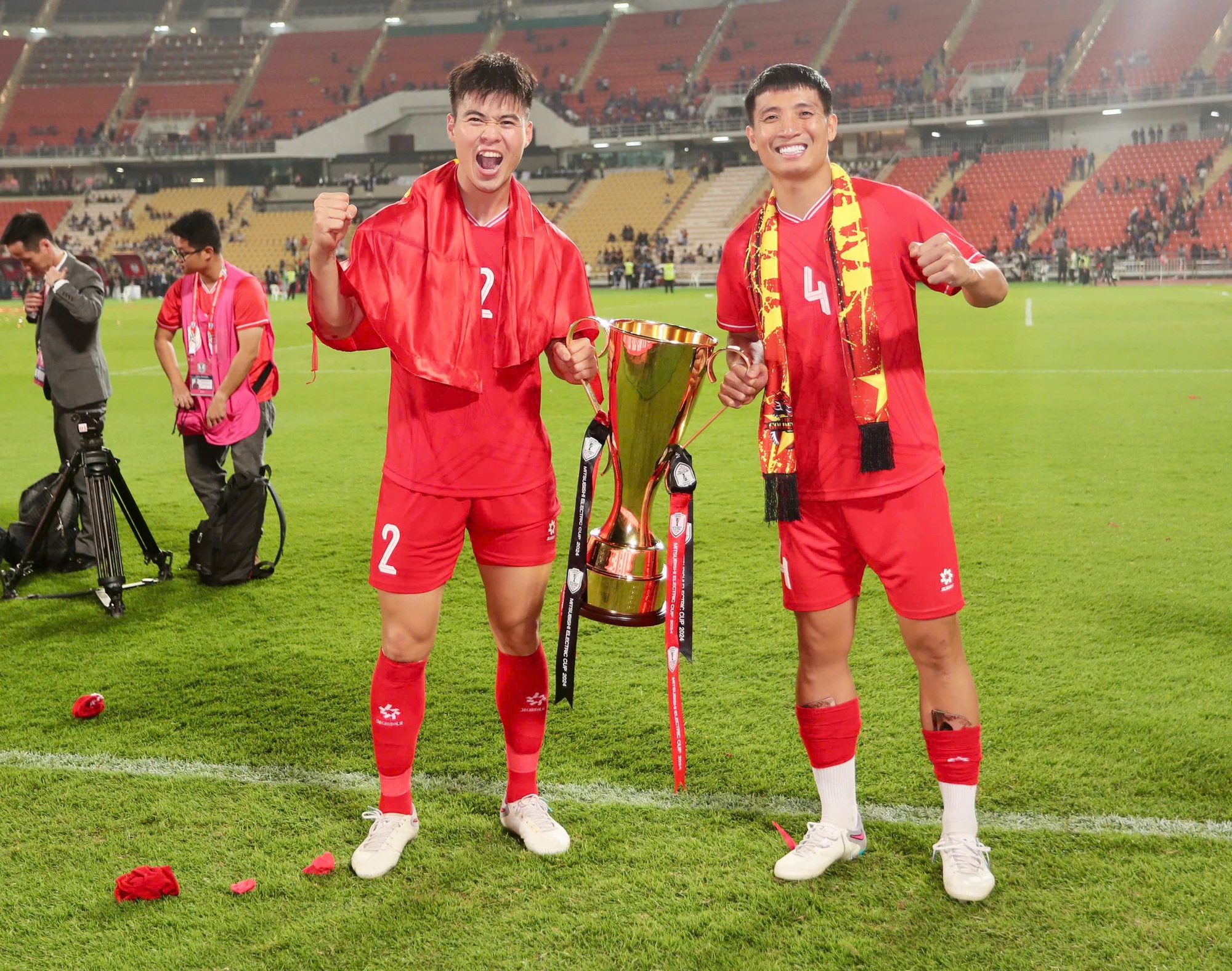 Hoang Duc, Duy Manh and Dinh Trieu have a chance to win more titles at the AFF Cup - Photo 3.