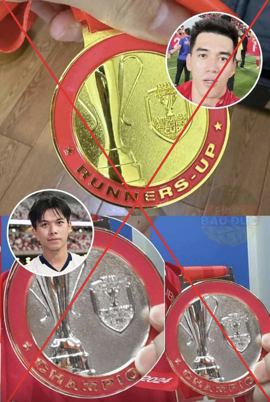 'Revealing' the truth that the Thai captain mistakenly wore Tien Linh's AFF Cup gold medal - Photo 2.