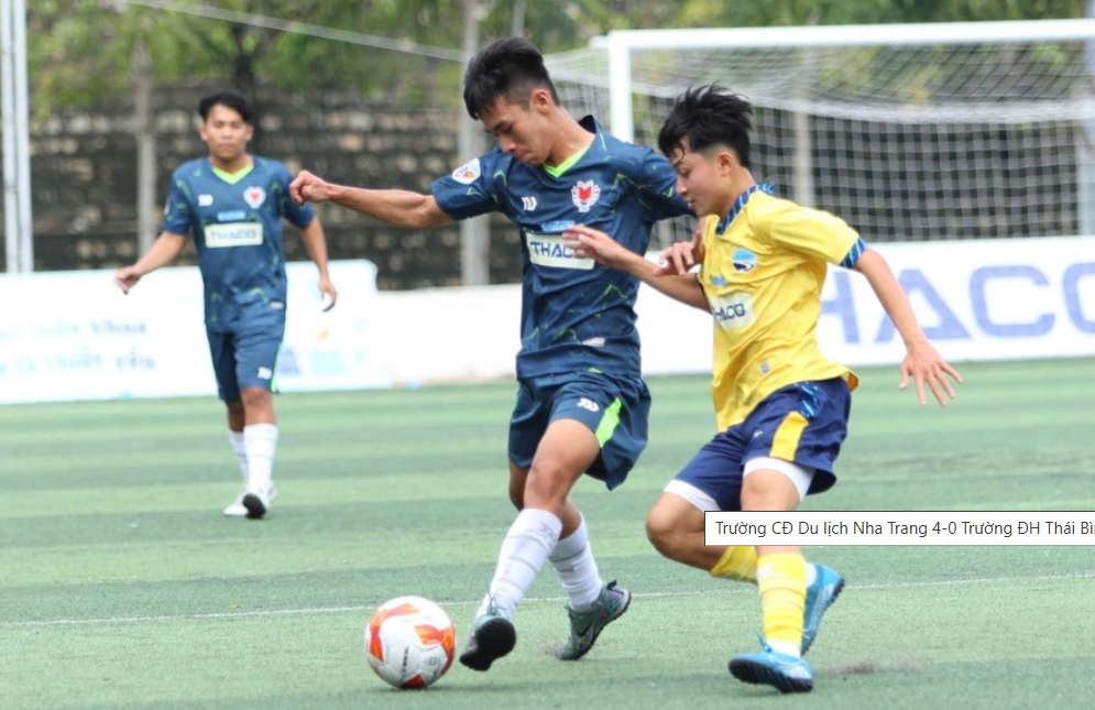 Chiến thắng 4-0, Trường CĐ Du lịch Nha Trang kỳ vọng tranh suất đi vòng chung kết- Ảnh 1.