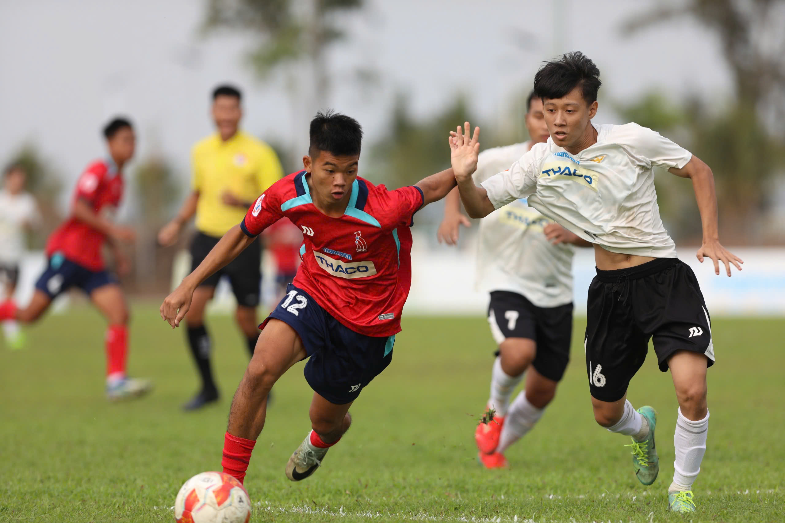 Dong Nai University of Technology: A convincing mark on Bau Thanh stadium - Photo 4.