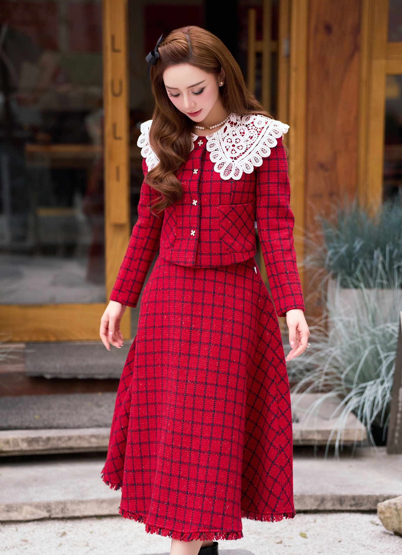 להתלבש יפה ואלגנטי בקלות עם תלבושות תואמות - תמונה 6. Mặc đẹp, sang dễ dàng với trang phục đồng bộ- Ảnh 6.