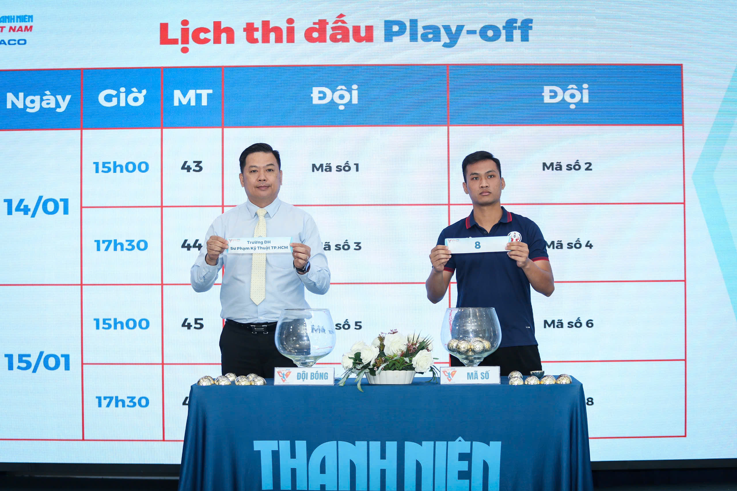 Ho Chi Minh City regional qualifying play-off draw results: Challenge for the defending champion - Photo 2.