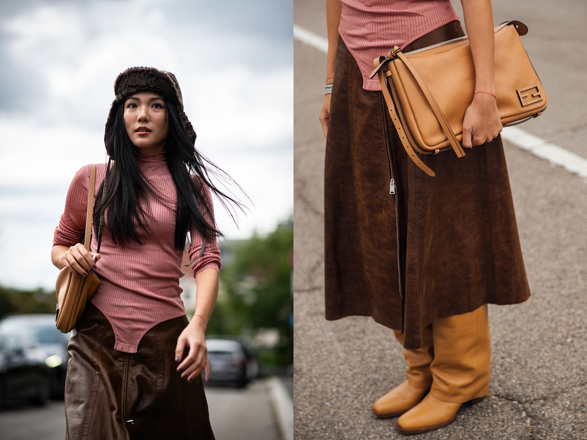 Měkká bohémská semišová sukně, jarní trend 2025 - Foto 3. Váy da lộn phong cách bohemian mềm mại, xu hướng mùa xuân 2025- Ảnh 3.