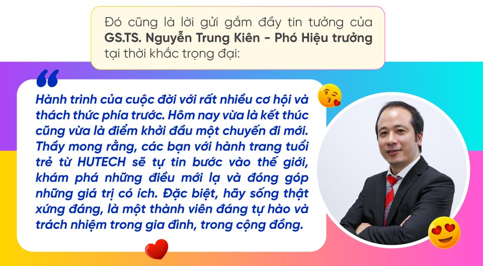 Muôn màu cảm xúc “ngày rời tổ” tại HUTECH: Ngày nào sĩ tử, nay là tân khoa- Ảnh 11.