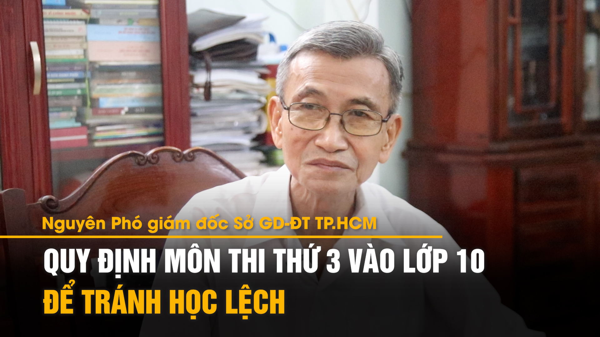 Nguyên Phó giám đốc Sở GD-ĐT TP.HCM: 'Quy định môn  thứ 3 thi lớp 10 để tránh học lệch'- Ảnh 1.