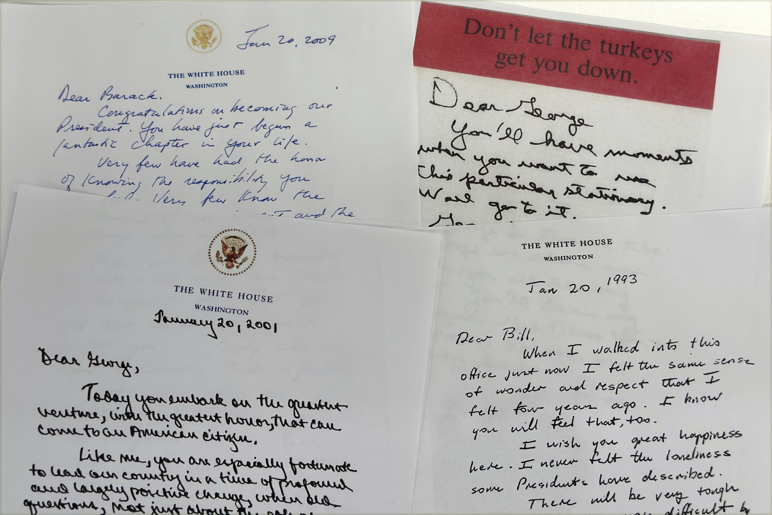 Behind the handwritten letter the US President left for his successor - Photo 2.