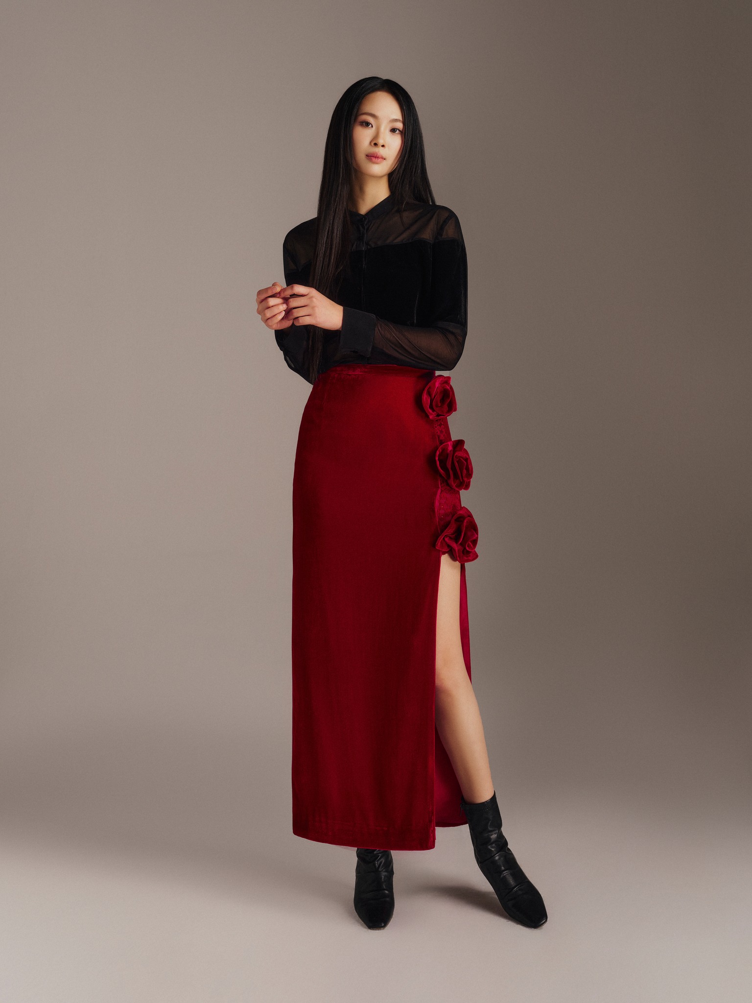 Aqui está uma ideia para um vestido de festa de primavera chamativo - Foto 7. Ý tưởng đầm dự tiệc xuân thu hút mọi ánh nhìn là đây- Ảnh 7.