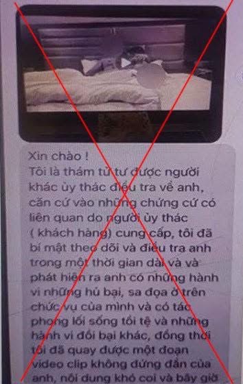 Cảnh báo thủ đoạn giả thám tử cắt ghép ảnh đồi trụy để đe dọa tống tiền- Ảnh 1.