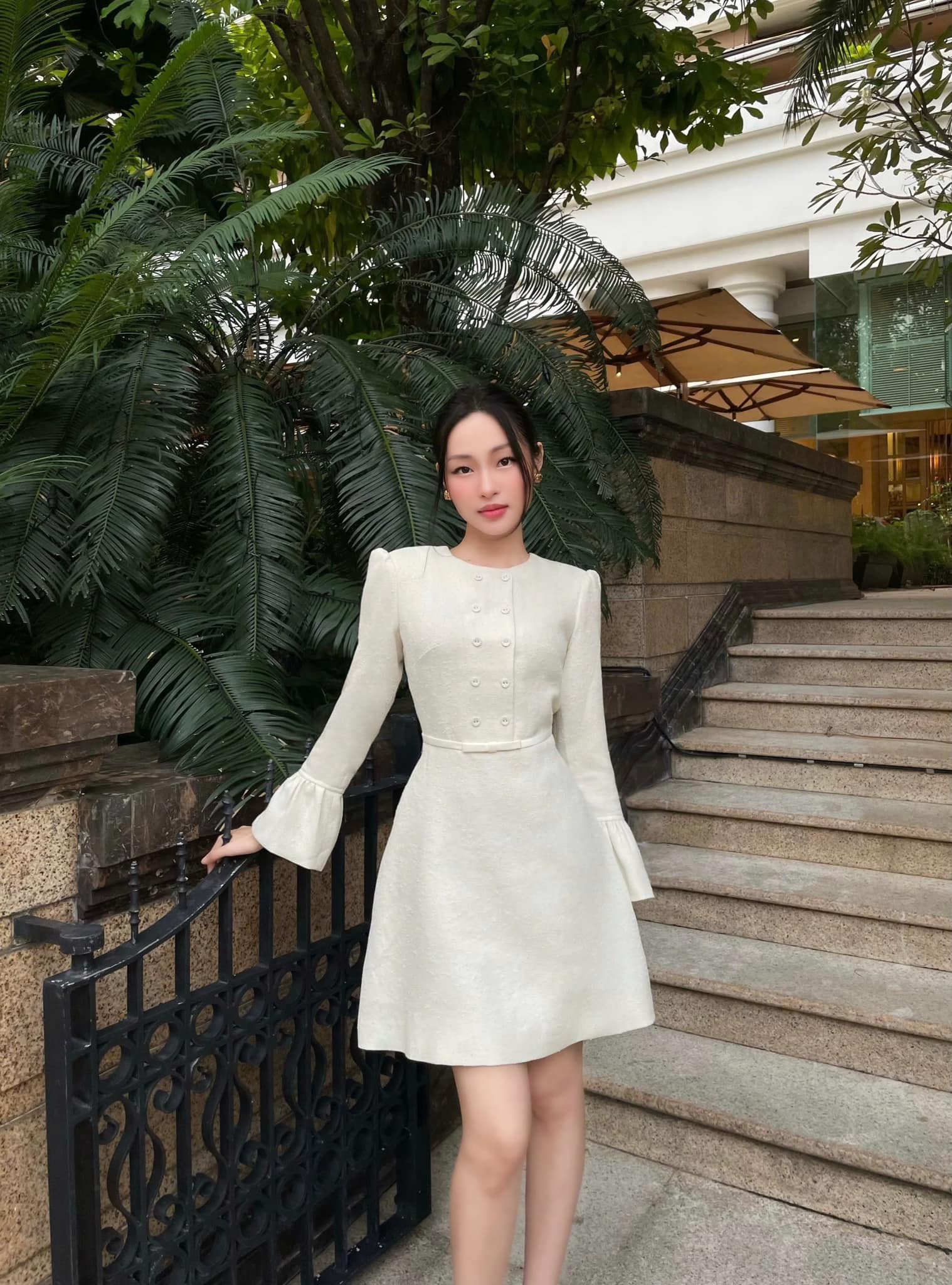 Vista-se lindamente todos os dias com um vestido charmoso - Foto 8. Mặc đẹp mỗi ngày cùng chiếc váy liền duyên dáng- Ảnh 8.